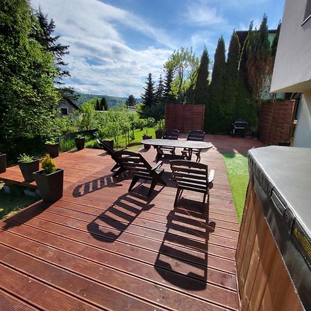 Apartamenty Willa Naskarpie Jacuzzi Sauna Basen วีสวา ภายนอก รูปภาพ