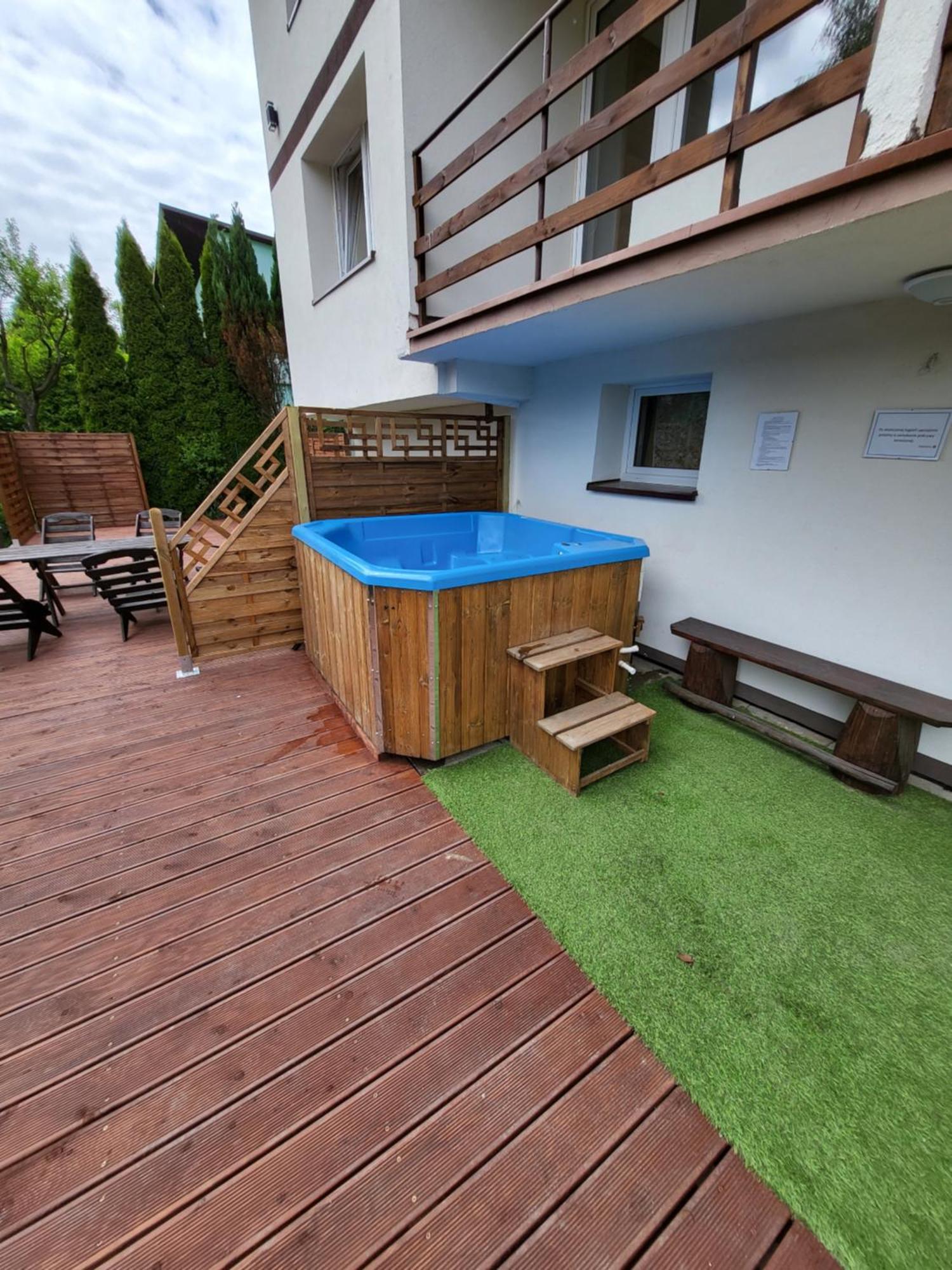 Apartamenty Willa Naskarpie Jacuzzi Sauna Basen วีสวา ภายนอก รูปภาพ